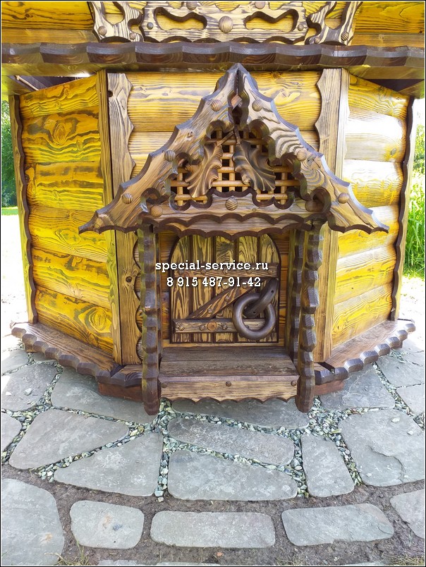 Домики для колодцев Ушаковские Дачи, домик на колодец истринский район.